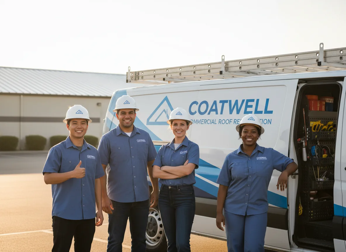 Commercial roof coating company in Turners Falls, MA